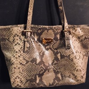 Michael Kors Snakeskin Tote